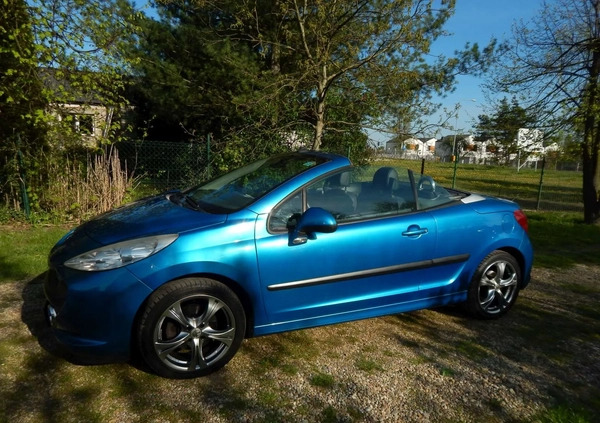 Peugeot 207 CC cena 14999 przebieg: 87000, rok produkcji 2007 z Gniezno małe 326